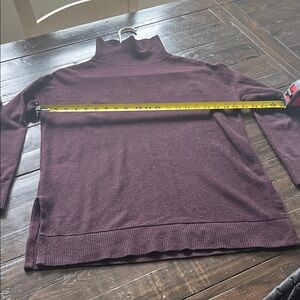 Turtleneck Sweater in Deep Plum